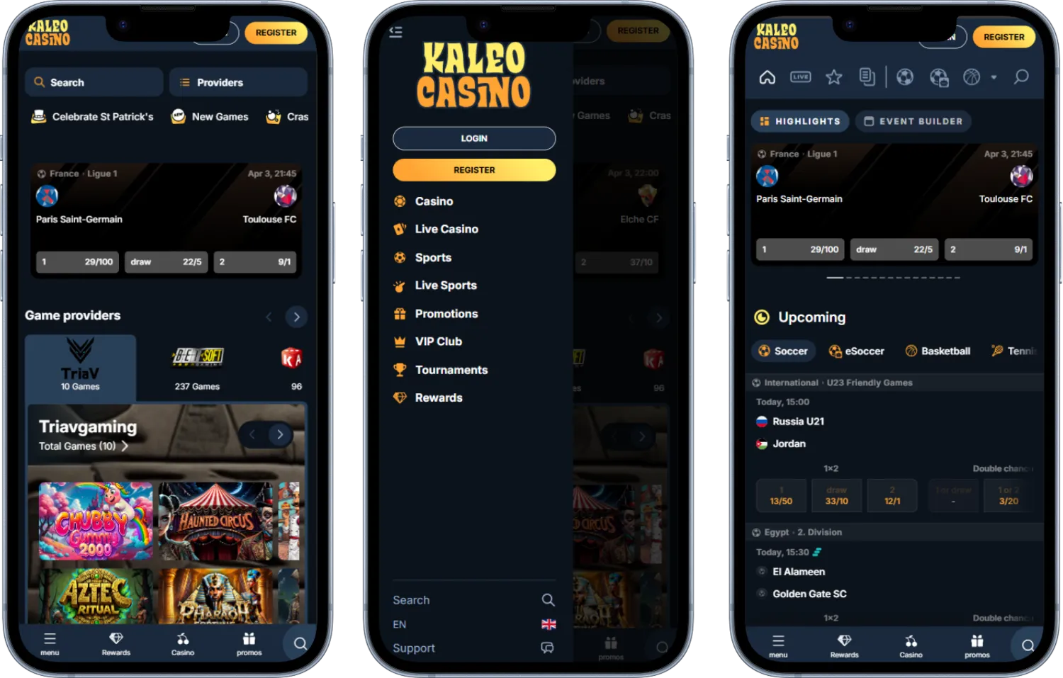 KaleoCasino on Mobile